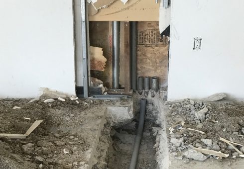 electrical conduit concrete floor 1
